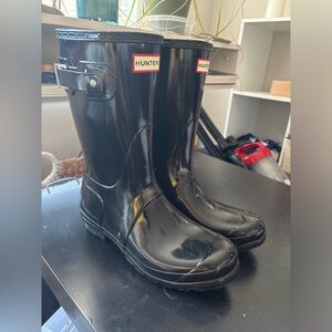 Women’s Hunter Original Short Gloss Boots